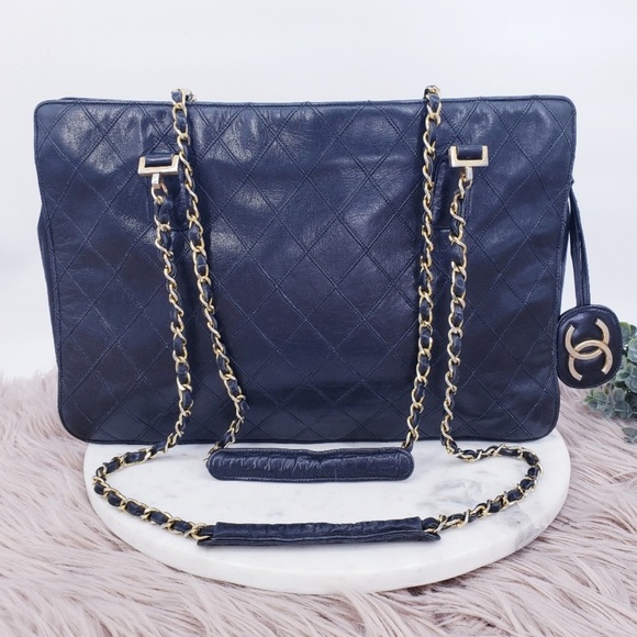 Chanel Diamond Quilt Tote - Picture 1 of 5